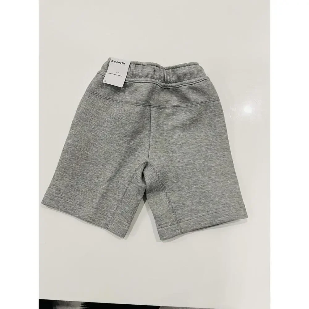 $65 NIKE BOYS TECH PACK SHORTS SIZE XS GREY HEATHER NEW